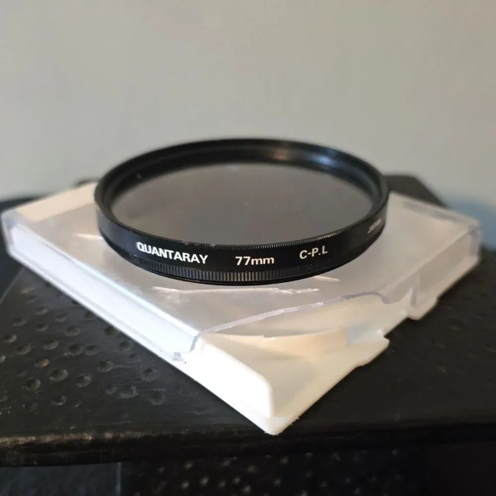 Vintage Camera Lens Filter Lot Of 7 - Vivitar, Hoya, Tiffen, Cokin, Quantaray